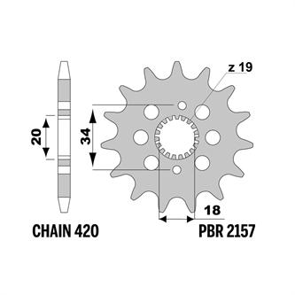 pignone crf 150 17 denti