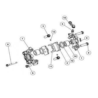 pastiglie freno posteriore sinterizzate originale ohvale gp0 evo 22 25 formula