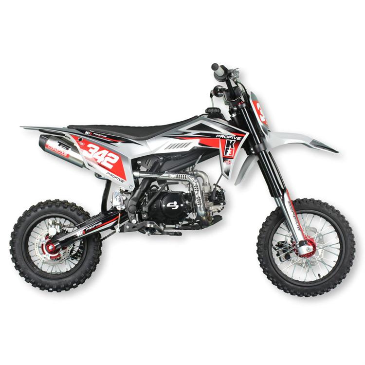 Pit bike Cross 125 KF3 Original Graphics 14/12 Rosso