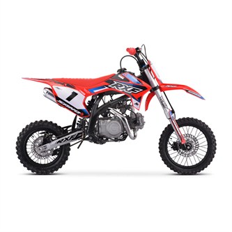 pit bike cross 150 rxf 1412 rosso