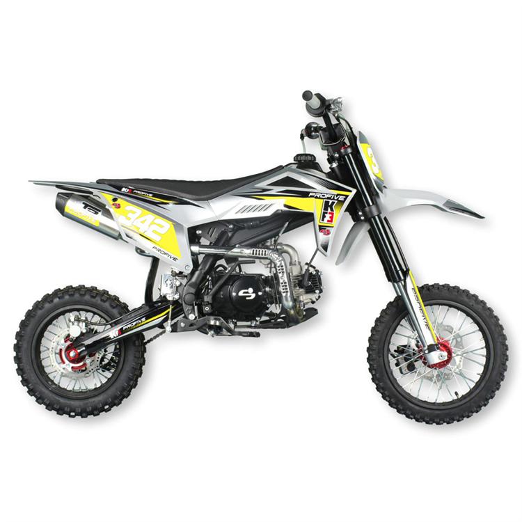Pit bike Cross 140 KF3 Original Graphics 14/12 Giallo