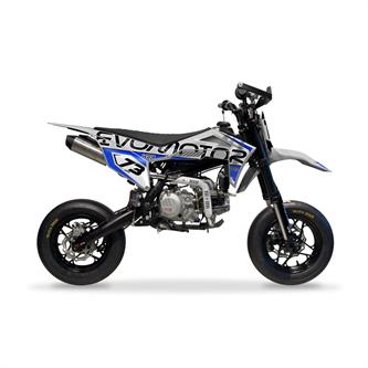 pitbike motard 190 standard gialla blu