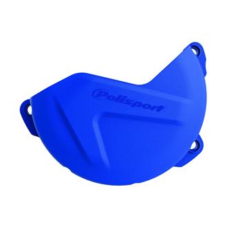 protezione carter frizione polisport husqvarna 250 fc 2016 2022 blu