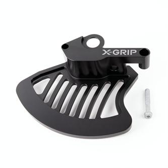 protezione disco anteriore x grip ktm 250 sx 2016 2024 nero