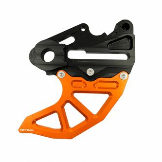 protezione disco posteriore cnc husqvarna 350 fc 2014 2025 arancione