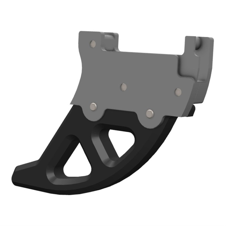 Protezione disco posteriore DTC KTM 250 EXC (2004-2025) Nero