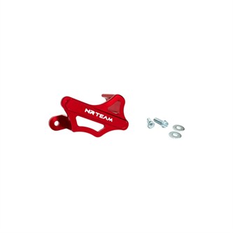 protezione pinza posteriore in ergal honda crf 450 x 2005 2016 rosso