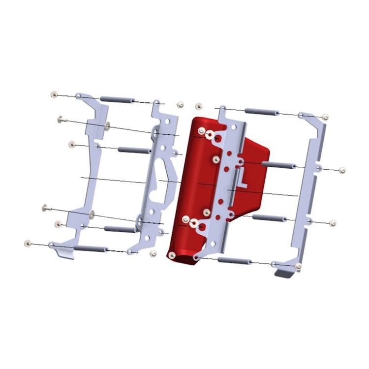 Protezioni radiatore Gasgas 250 MC (2022-2023) alluminio
