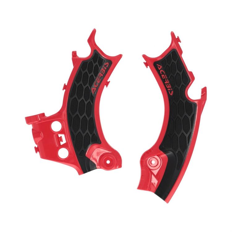 Protezioni telaio Acerbis X-GRIP Honda CRF 250 R (2025-2026) Rosso Nero