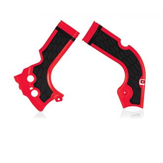 protezioni telaio acerbis x grip honda crf 450 r 13 16 rosse