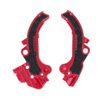 protezioni telaio acerbis x grip ktm 65 sx 24 25 rosso