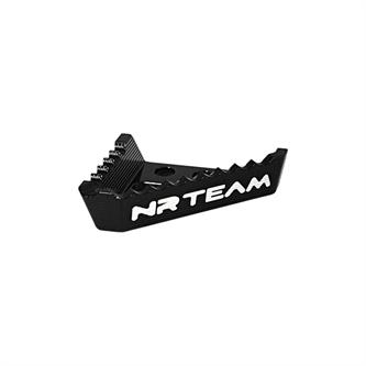 puntale freno maggiorato cnc ktm 350 exc f 17 25 nero
