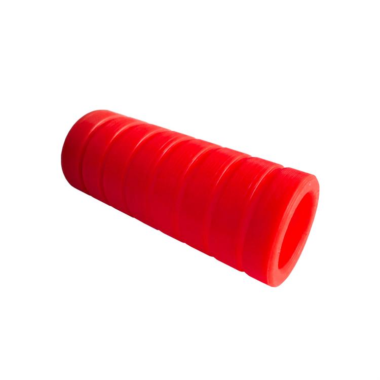 Puntale PLA cambio/freno M6 Diametro 19 Lunghezza 45 Rosso