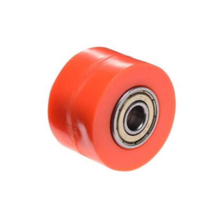 Rullino scorri catena Arancione diametro 38 spessore 24 foro 10 mm