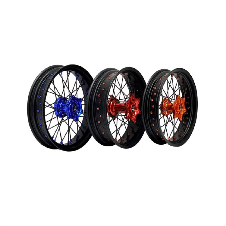 Ruota Husaberg 250 TE (2011-2014) anteriore 17x3.50 Blu