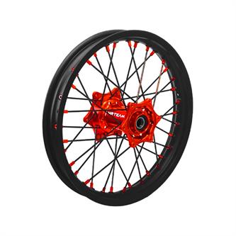 ruota husqvarna 300 te 14 19 posteriore 18x215 arancione