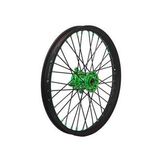 ruota kawasaki kx 250 06 08 anteriore 21x160 verde