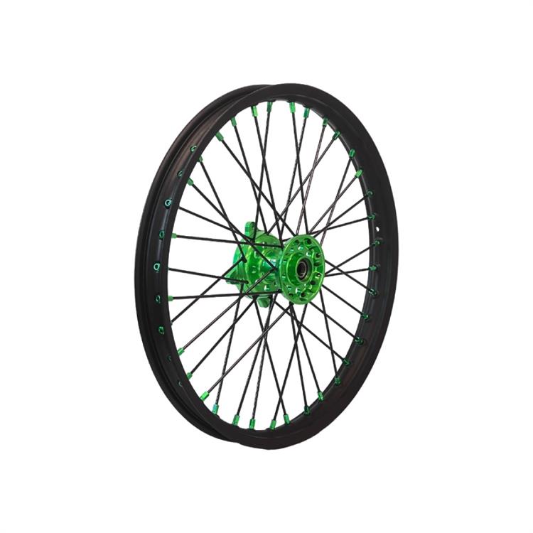 Ruota Kawasaki KX 450 F (2006-2018) anteriore 21x1.60 Verde