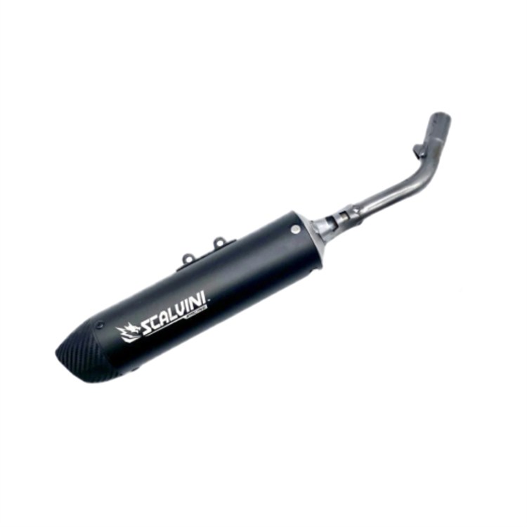 Scalvini Fantic 86 XM 2T (2021-2025) - Silenziatore carbon look