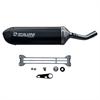 Scalvini Honda CR 125 (2000-2007) - Silenziatore Nero-Carb in Impianto di scarico