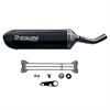 Scalvini Honda CR 125 (2000-2007) - Silenziatore Nero-Carb in Impianto di scarico