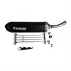 Scalvini Honda CR 250 (2000-2007) - Silenziatore Nero-Carb in Impianto di scarico