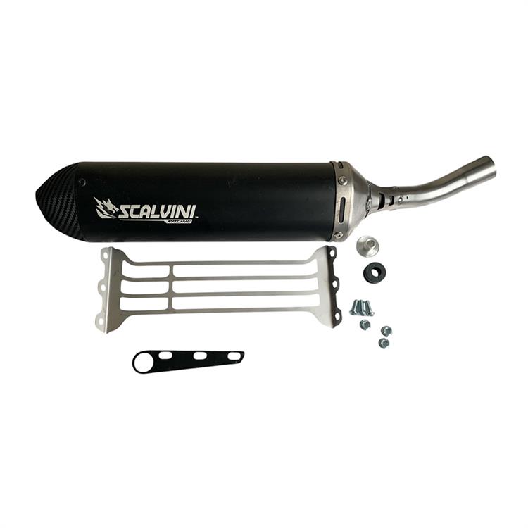 Scalvini Honda CR 250 (2000-2007) - Silenziatore Nero-Carb
