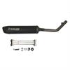 Scalvini Husqvarna 125 TE (2014-2016) - Silenziatore Nero-Carb in Impianto scarico