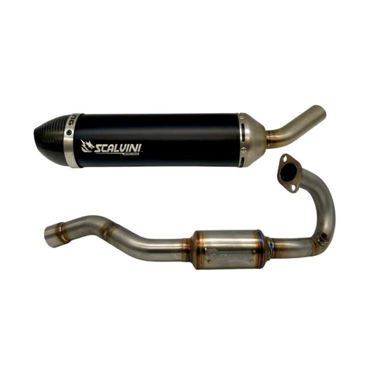 Scalvini SWM SM 125 R (2017-2020) Euro 4 - completo nero/carbonio