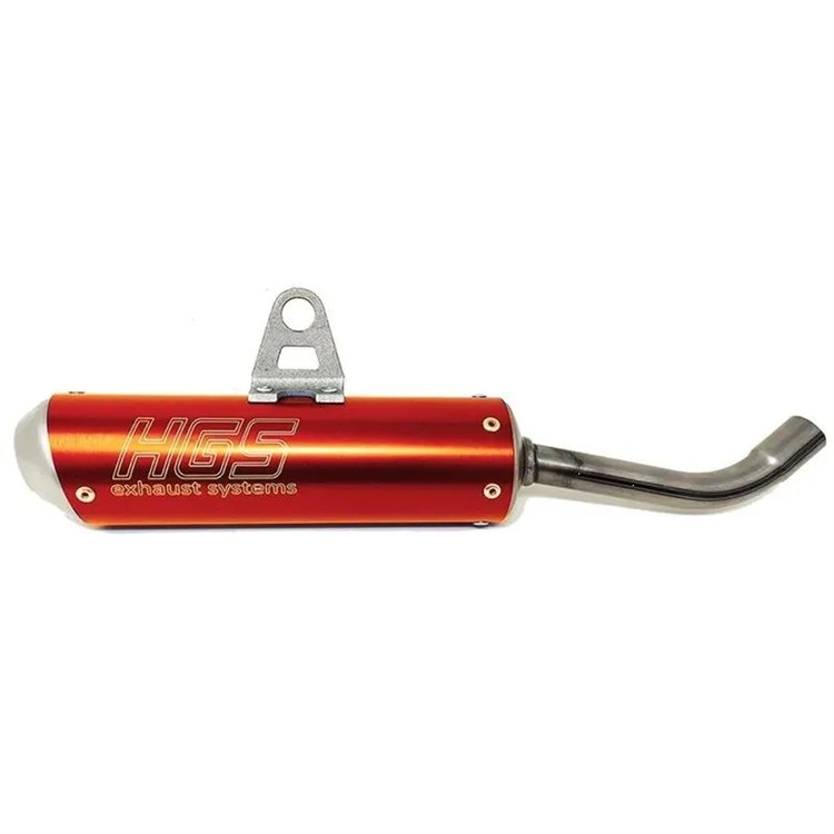 Scarico HGS KTM 85 SX (25) - silenziatore arancione-acciaio