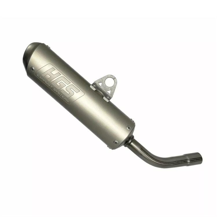 Scarico HGS KTM 85 SX (25) - silenziatore grigio-acciaio