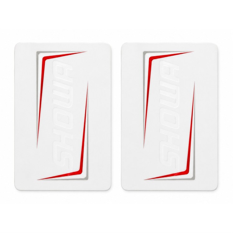 Set adesivi forcella Showa Bianco sfondo trasparente 22x14,5