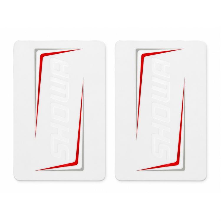 Set adesivi forcella Showa Bianco sfondo trasparente 22x14,5