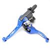 Set leve freno e frizione pit bike ASV Blu in Leve Pedane e Pedali