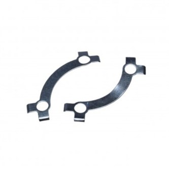 set piastrine fermo sicurezza corona pit bike 4 fori