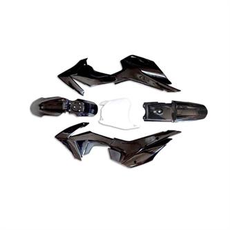 kit plastiche pit bike crf 110 nere modello 1