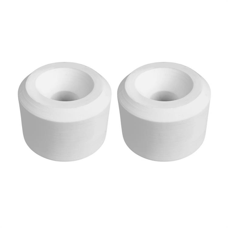 Set tamponi perno ruota M6 Bianco