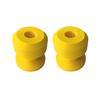 Set tamponi perno ruota M6 per cavalletto Giallo in Cerchi e Gomme
