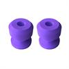 Set tamponi perno ruota M6 per cavalletto Viola in Cerchi e Gomme
