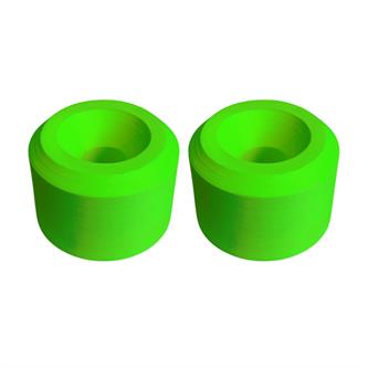 set tamponi perno ruota m6 verdi