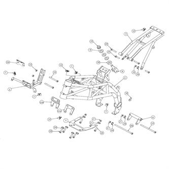 supporto motore inferiore originale ohvale gp2 2026