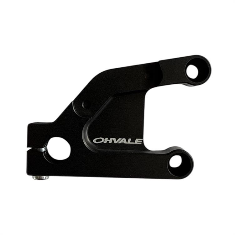 Supporto pedana destro originale Ohvale GP0 EVO 110 4 Marce (2025) Nero