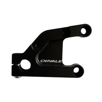 supporto pedana destro originale ohvale gp0 evo 160 25 nero