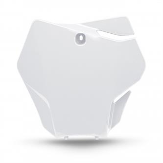 tabella portanumero anteriore gasgas 250 mc f 21 23 bianca