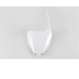 tabella portanumero anteriore honda crf 250 r 18 19 bianca