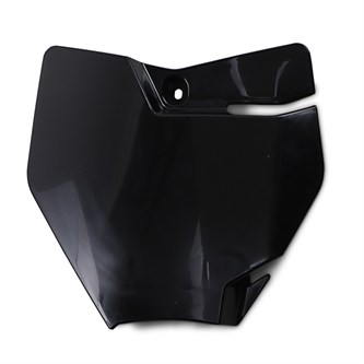 tabella portanumero anteriore ktm 65 sx 16 23 nera