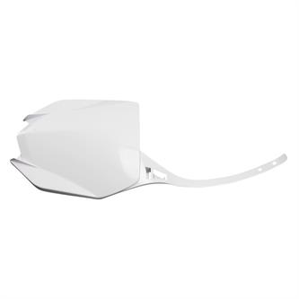 tabella portanumero anteriore yamaha yz 450 f 18 19 bianca