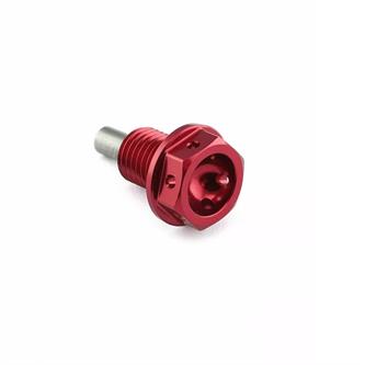tappo scarico olio honda cbr 600 f abs 11 13 ergal rosso pro bolt