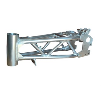 traliccio anteriore in alluminio pitbike evomotor futura